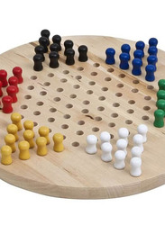 999-Piece Wooden Chinese Checkers Board Game Set, Ages 6+