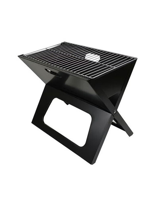 Portable Flat Barbeque, Black