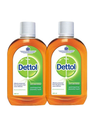 Dettol Antiseptic Disinfectant Liquid, 2 x 500ml