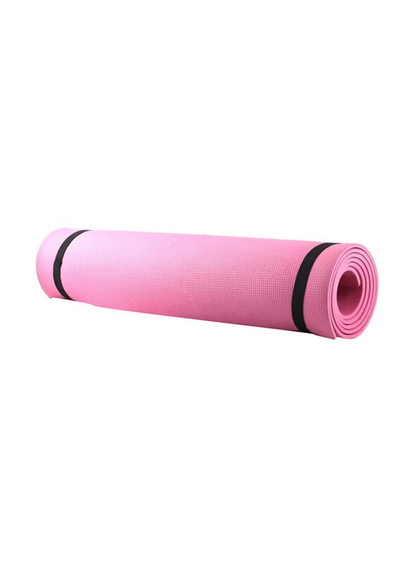 

Generic Non-Slip Foam Yoga Mat, 173 x 61Cm, Pink