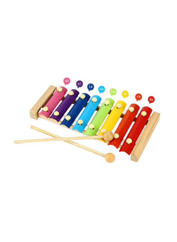 Wooden 8 Notes Xylophone Musical Toy, Ages 3+