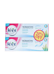 Veet Hair Removal Cream, 100gm, 2 Piece