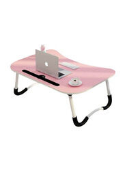 Multipurpose Laptop And Tablet Table, Pink