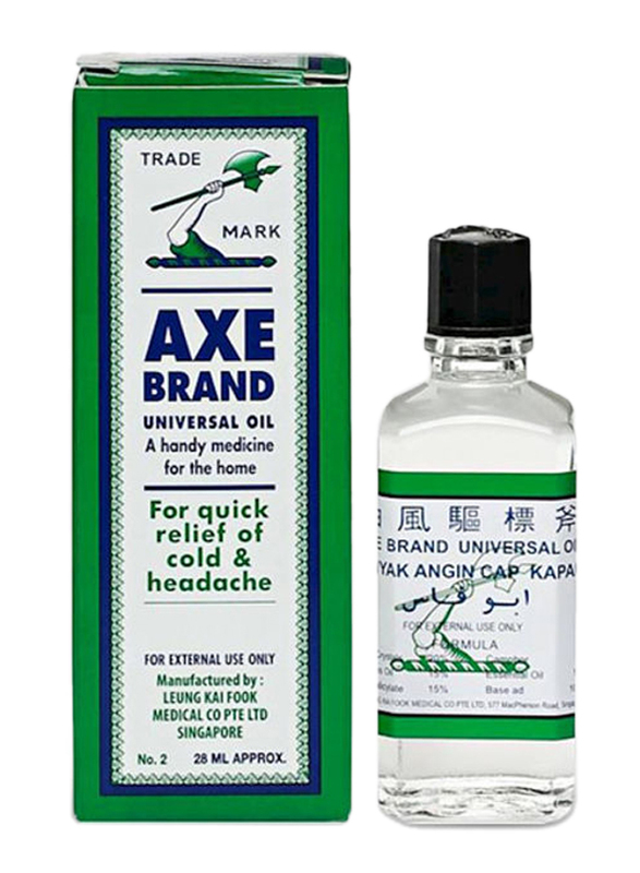 AXE Universal Oil for Cold and Headache, 28ml