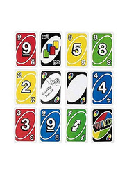 Uno Card Game, Ages 7+, Multicolour