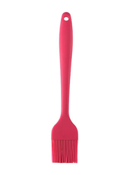 Silicone Grilling Oil Brush, Rose Red