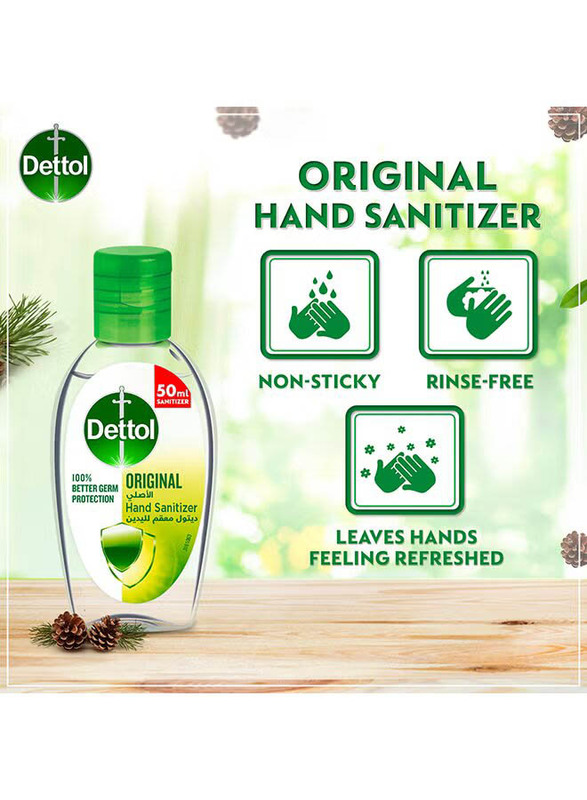 Dettol Original Hand Sanitizer, 50ml