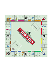 Monopoly Property Trading Board Game, White