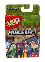 Uno Minecraft Card Game, Ages 7+