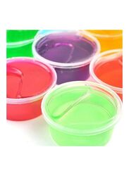 Pack of 6 Slime Stress Reliever Crystal Clay, Ages 3+