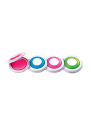 Krevia Assorted Highlight Hair Chalk Set, 4 Pieces, Hot_Huez_11, Multicolour