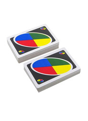 Uno Family Fun Card Game, Ages 7+, Multicolour