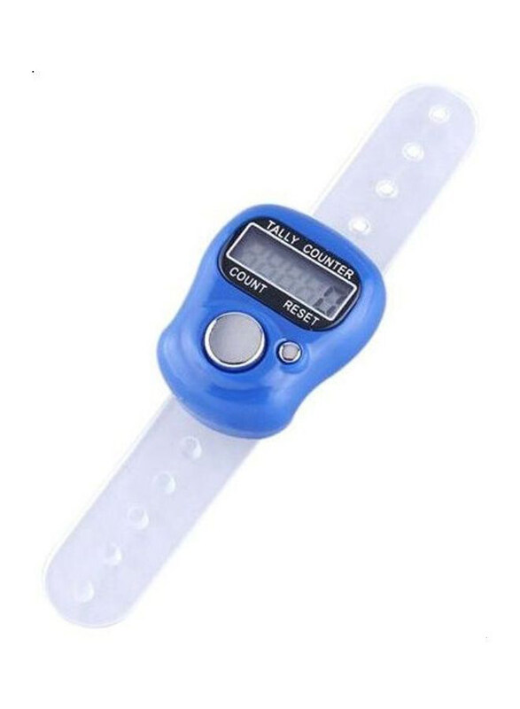 

Generic Digital Electronic Finger Wearable Tally Counter, GH1774, Blue