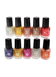 CP Trendies Nail Polish Set, 10 Pieces, 2724291607820, Multicolour