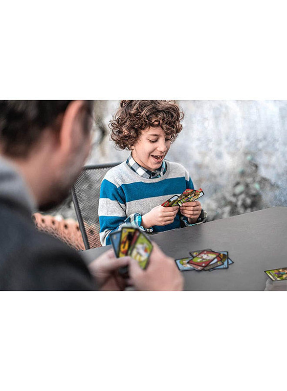 Uno Minecraft Card Game, Ages 7+, Multicolour