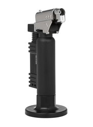 Micro Dental Torch Burner with Butane Gas, Black/Silver