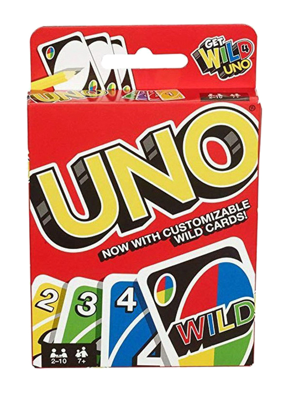 Ubisoft 108-Piece Wild Uno Card Game Set