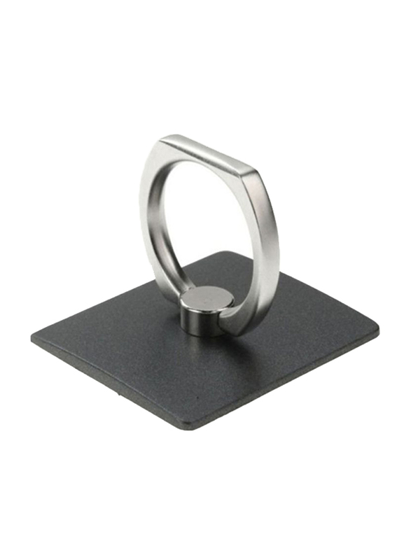 Universal Finger Ring Mount Holder, Black/Silver