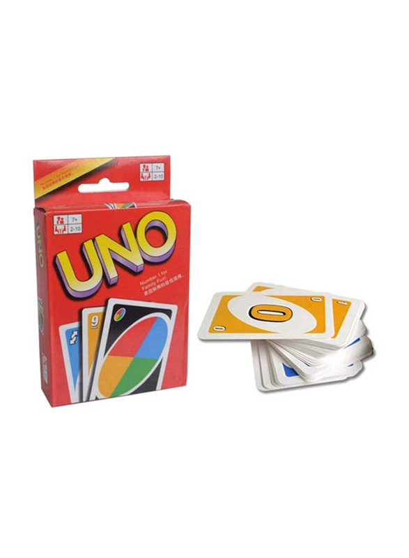 Uno Family Fun Card Game, Ages 7+, Multicolour