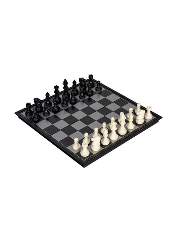 Classic Magnetic Foldable And Portable Chess Set With Board, Ages 3+