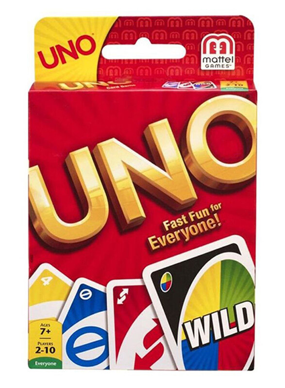 Mattel 108-Pieces Uno Card Game, inf-305