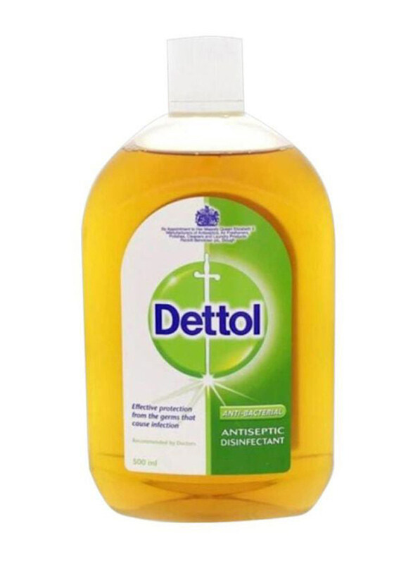 

Dettol Anti-Bacterial Antiseptic Disinfectant Liquid, 500ml