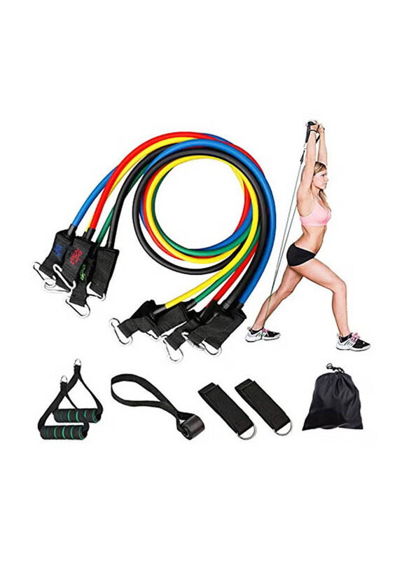 

Chanvoo Resistance Bands Set with Handles, Multicolour