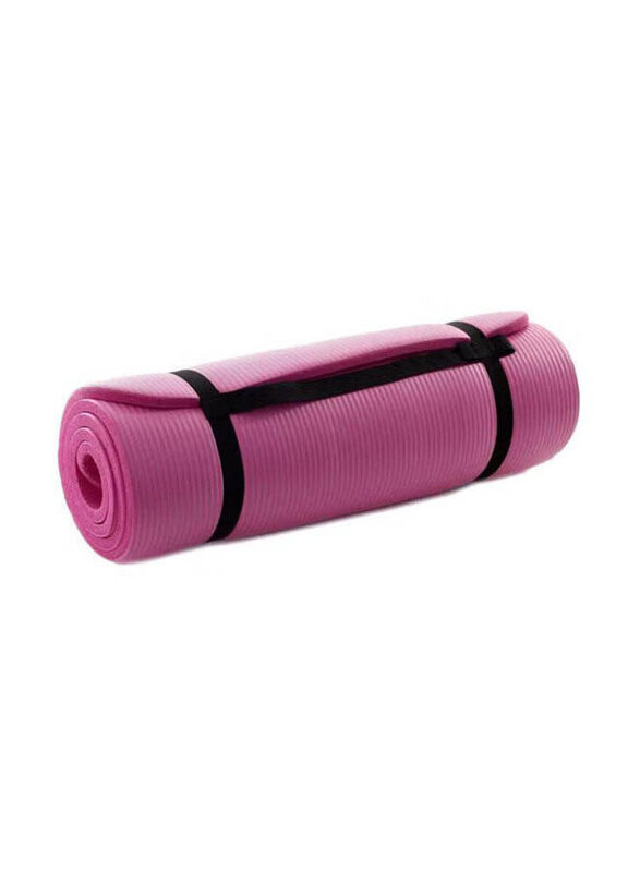 

Generic Prosource Premium Extra Thick Long High Density Exercise Yoga Mat with Comfort Foam and Carrying Case, 0.5 Inch, Purple