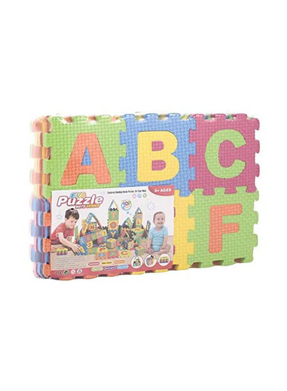 

Canoe 36-Piece Alphabet Puzzle Mat Educational Game, CT141216RJ90, Multicolour, Ages 3+