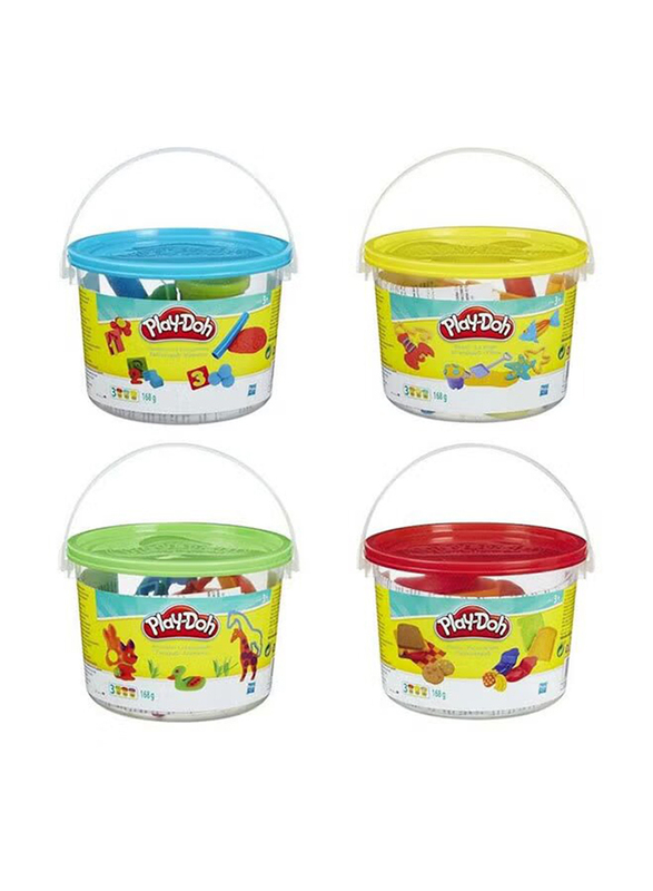 Play-Doh Mini Bucket Set, Multicolour, Ages 3+