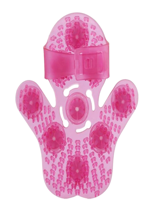 iTarsam Rolling Massage Gloves, Pink