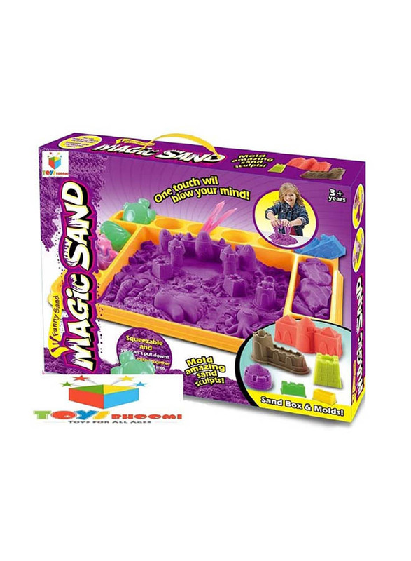 

Toys Bhoomi Magical Play Sand Toy, Ages 3+, Purple