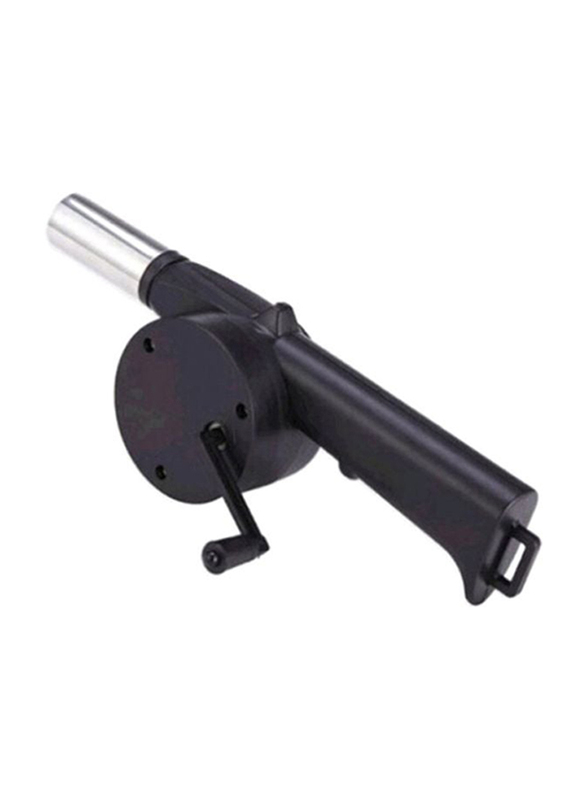 Manual Hand Blower Barbecue Tool, YY2156900, 25cm, Black