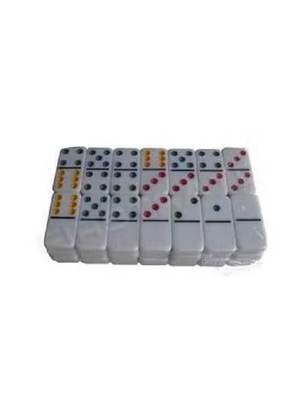 Dominoes 28-Piece Colour Dot Set with Case, Ages 3+