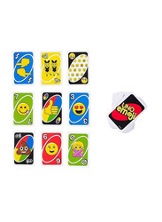 Uno Emoji Card Game, Multicolour