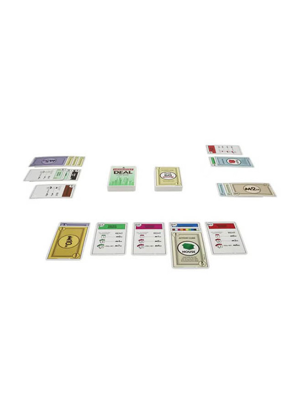 Hasbro 110-Piece Monopoly Deal Card Game Set, Multicolour