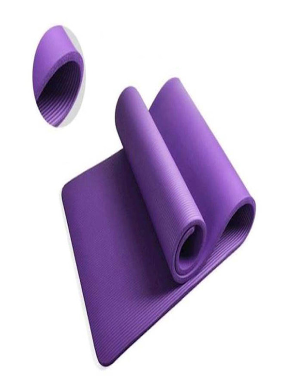 All Purpose Extra Thick High Density Yoga Mat, Purple