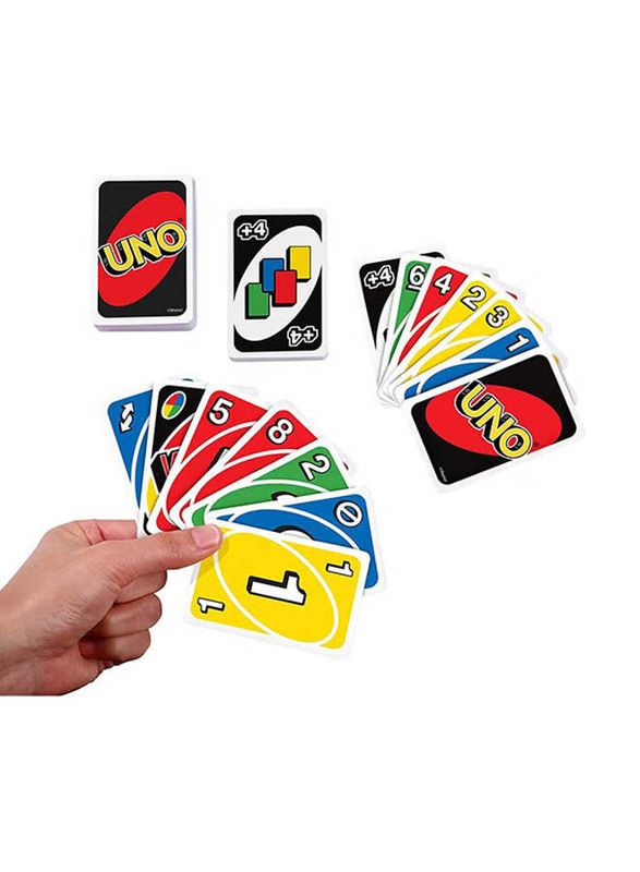 Uno Mattel Card Game, Multicolour