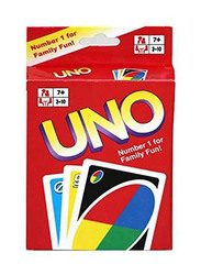 Mattel Get Wild 4 Uno Card Game, Ages 7+, 2.03 x 9.14 x 14.48cm, Multicolour