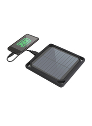Eton 5000mAh Boost Solar Power Bank with Micro-USB Input, Black