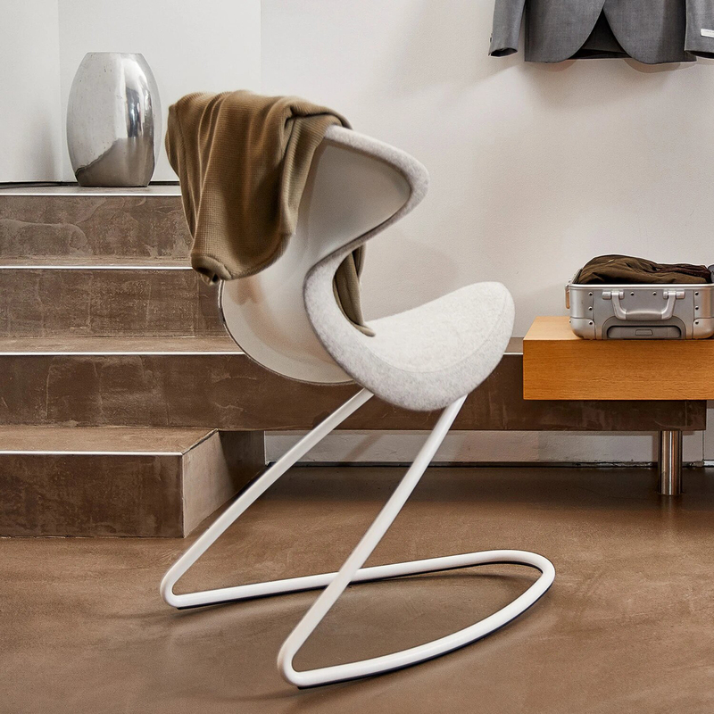 Aeris Oyo Ergonomic Modern Design Swing & Rock Chair for Home & Office, Grey