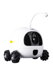 Tutirobo Smart IOT Home Robot for Pets / Family - Mobile Full HD Pet Camera with Treat Dispenser, Remote Control via App Pet Robot