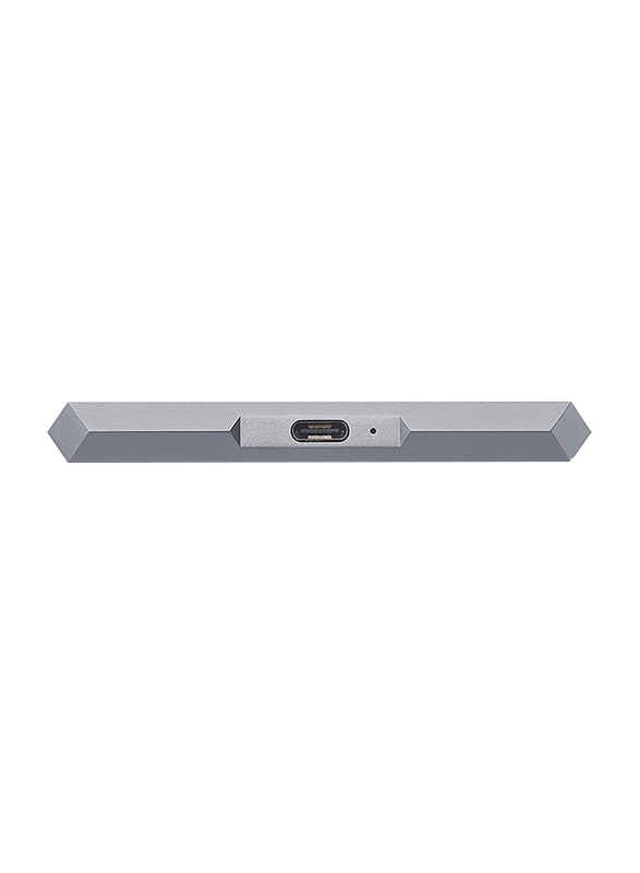 LaCie 2TB HDD Mobile Drive External Portable Hard Drive, USB-C/USB-A to USB-C Cables, STHG2000402, Space Grey