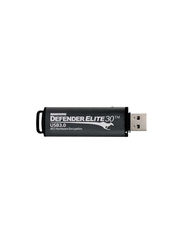 Kanguru 8GB Defender Elite30 USB 3.0 Flash Drive, Black