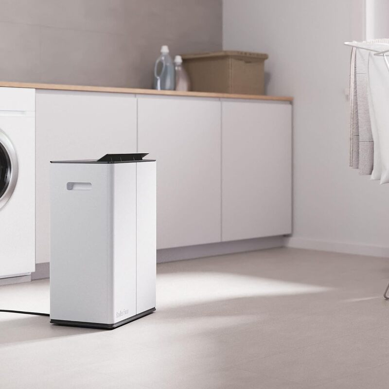 Swiss Design Dehumidifier: Wi-Fi, 2 Drainage Options, Air Purification, Ideal for Large Rooms up to 70sqm, Quiet, 24H Timer, 5L Tank, Swing & Night Modes (Lukas) - 2-Year Warranty+Local Support