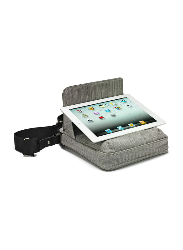 Dicot Code Apple iPad Sling Messenger Bag, Grey