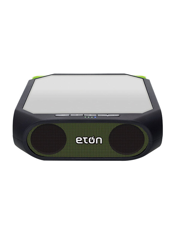 

Eton Rugged Rukus Portable Bluetooth Solar Speaker, Green