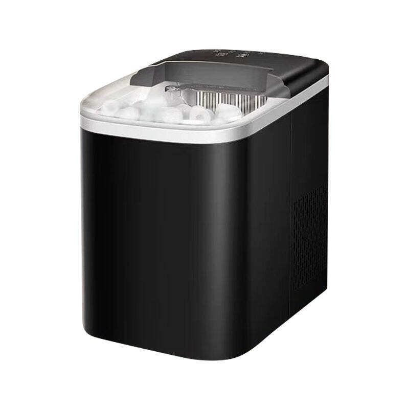 

CoolFlow Ice Maker Machine for Home Self Cleaning, 15kg production daily, 9 bullets in 6mins Scoop and Basket, Ideal for Kitchen and Bar