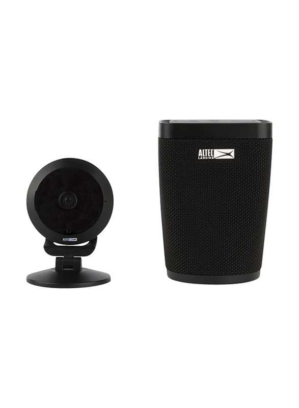 Altec Lansing Voice Activated Smart Security System, Black