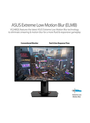 Asus 24-Inch Full HD LCD Gaming Monitor, VG248QG, Black